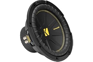 Kicker 50CWCD104 10" CompC Series Subwoofer 4 Ohm DVC