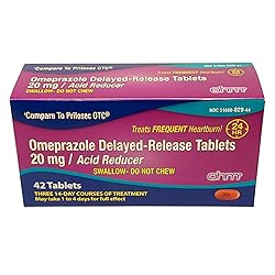 Ohm Omeprazole Delayed-Release Tablets, 20mg Acid