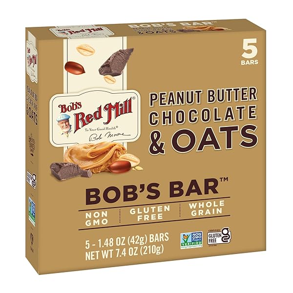 BOB’S RED MILL 5PK PB CHOCOLATE & OATS...
