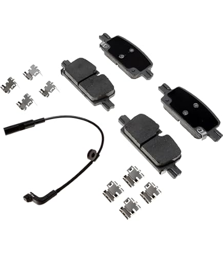 ACDelco Silver 14D2173CH (19422671) Ceramic Front Disc Brake Pad - View #14