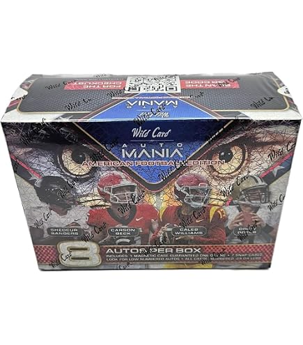 Amazon.com: 2023 Wild Card American Metallix Football Edition (6