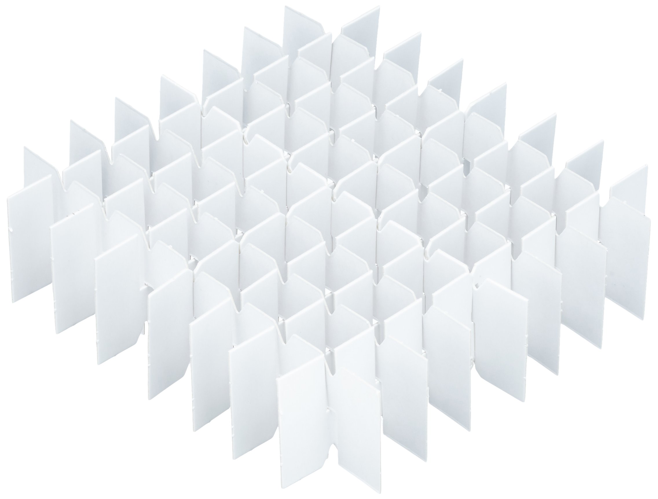 Neolab 2 2882 Raster Inserts Kryo Box Economy 133 x 133 x 50 mm/Diameter 14 mm – Grid 8 x 8 Box