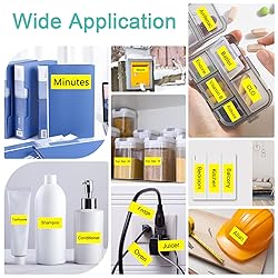 NineLeaf 2 Pack Compatible for Brother P-touch