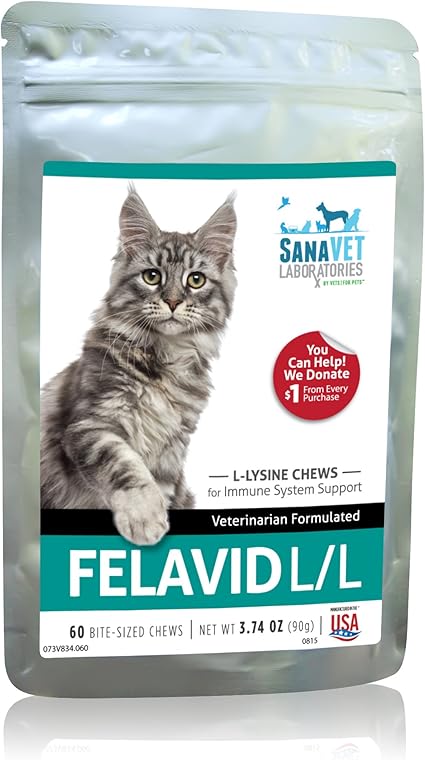 best lysine treats for cats