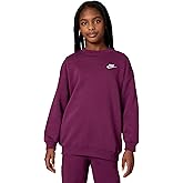 Nike Girls' Sportswear Club Fleece Oversized Sweatshirt