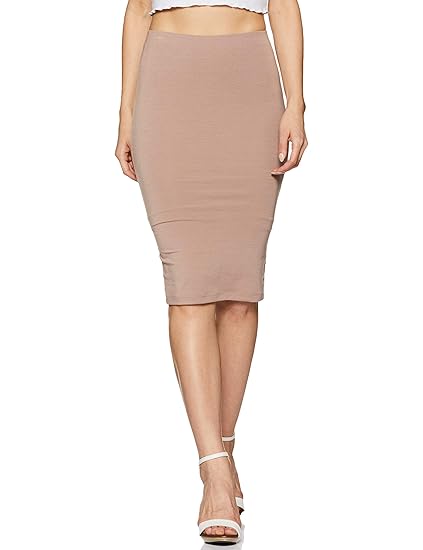 cotton bodycon skirt