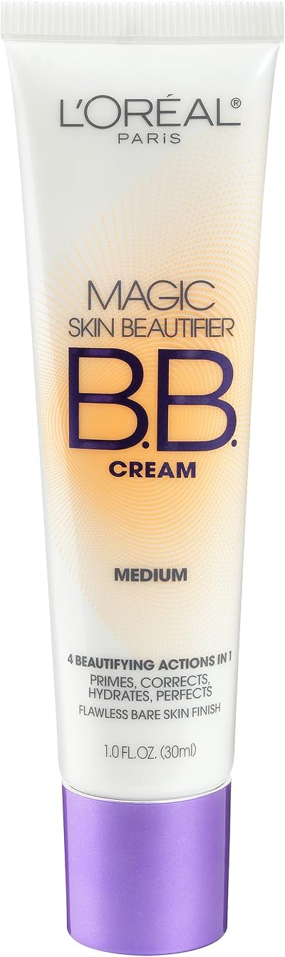 L'Oreal Paris Magic Skin Beautifier BB Cream 814 Medium 1 fl oz 30ml Face