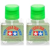 Tamiya 87038 Extra Thin Cement Glue Fine Tip 40ml 2 Pack