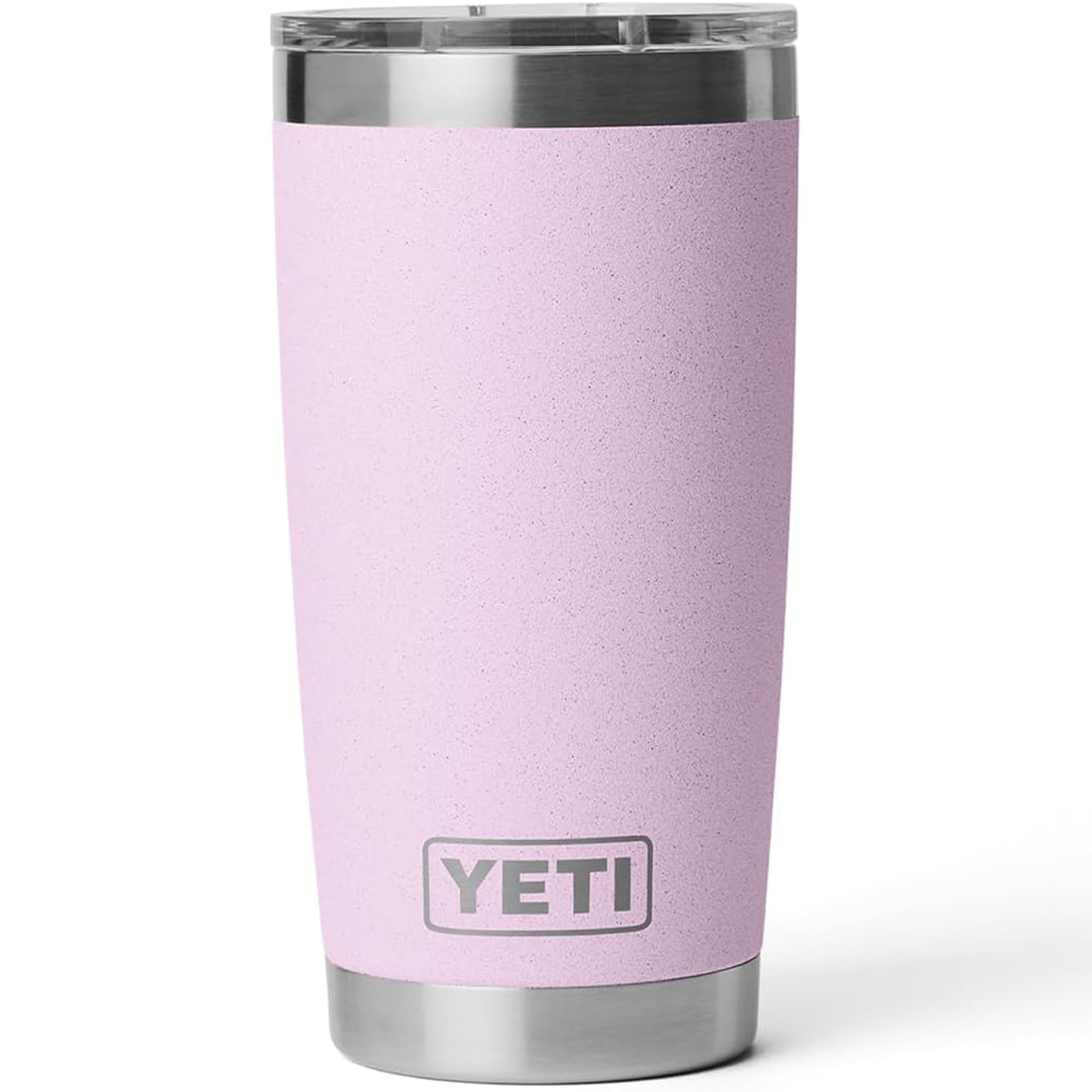 YETI Rambler 20 oz Tumbler, Stainless Steel, Vacuum Insulated with MagSlider Lid, Cherry Blossom Image
