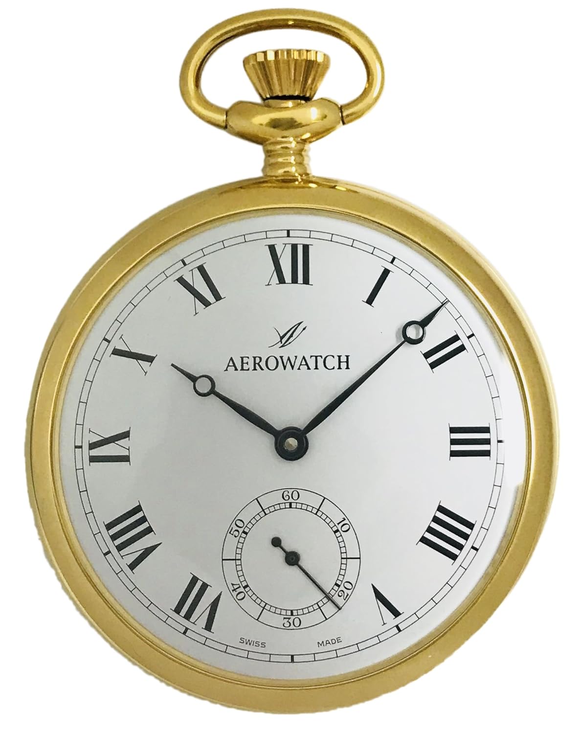 人気ショップが最安値挑戦 懐中時計 アエロウォッチ Aerowatch 機械式手巻 B07dq2j59k 正規輸入品 J301 スモールセコンド オープンフェイス メンズ腕時計 Koronavirus Frankbold Org