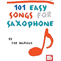 101 Easy Songs for Saxophone book cover 101 Easy Songs for Saxophone book cover