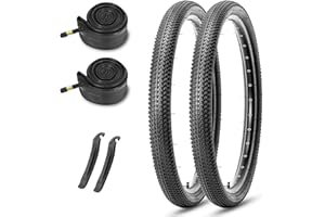 MOHEGIA Mountain Bike Tires - 20/24/26/27.5 Inch Folding MTB Bicycle Tires Replacement,Steel Bead All-Terrain and High-Performance Durable for Off-Road,Street & Trail Adventures