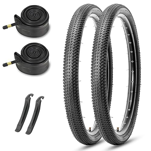 26-inch Mountain Bike Tires Set: MOHEGIA 2-Pack Inch