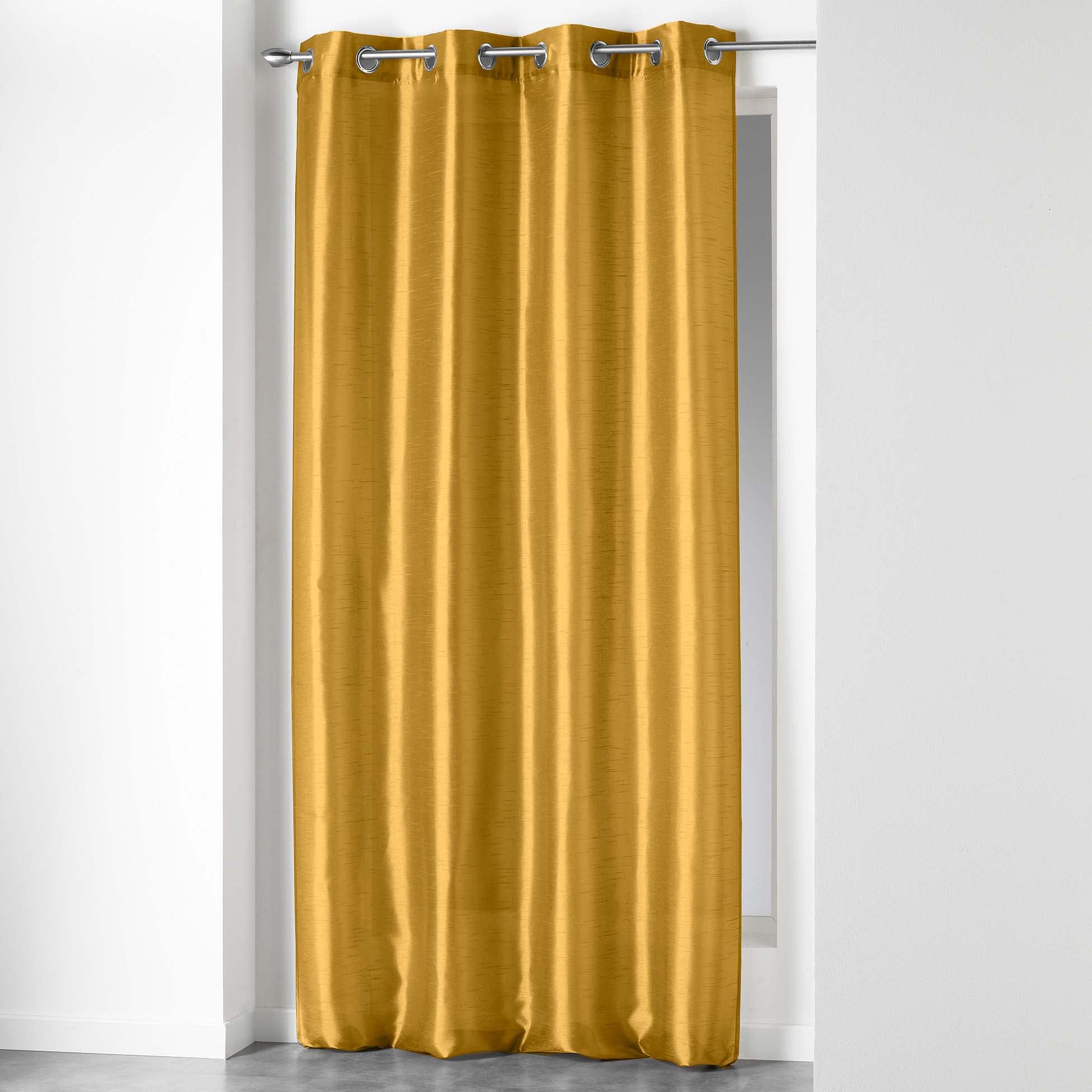 Douceur d'Intérieur - Polyester Eyelet Curtain - 140 x 240 cm
