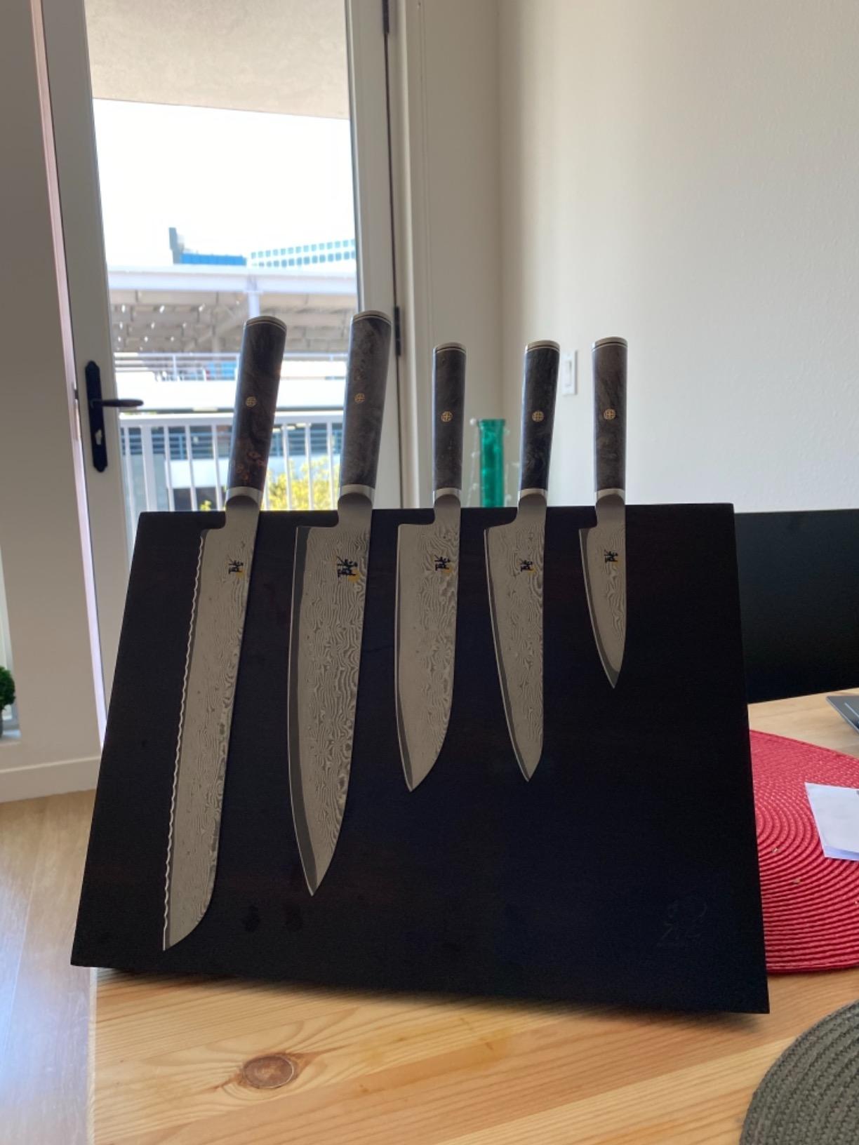 106/mo Finance Miyabi Black 5000MCD67 8pc Knife Block Set Buy Now