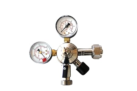 Co2 Druckminderer für Getränke Kohlendioxid Bierbrauen Lebensmittel