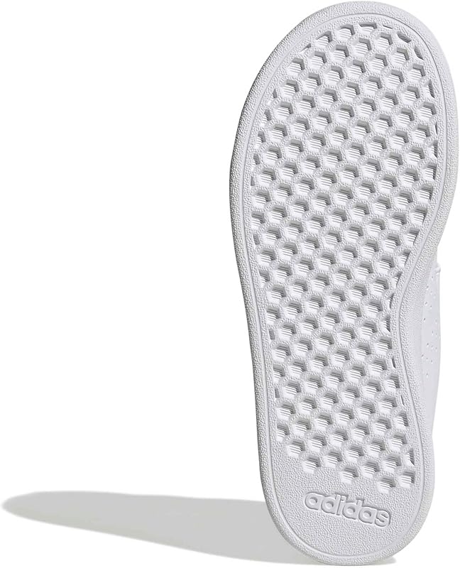 Sapatos unissex para crianças Advantage Base 2.0 para crianças, FTWR Branco/FTWR Branco/Lucid Ray Blue, 31.5 EU — foto 7 de 8