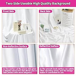 5 x 6.5Ft White Backdrop Photography Background for