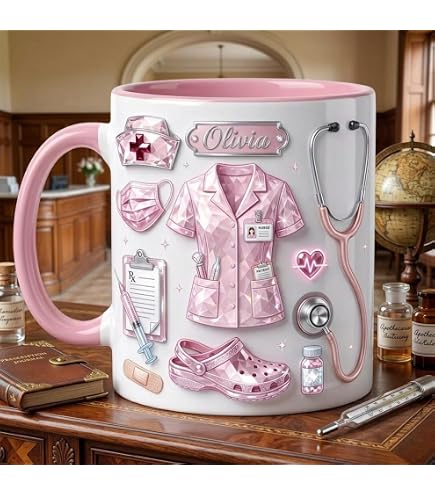 Amazon.com: Cottage Creek Mugs - 16oz Large Ceramic Nurse Coffee Cup,  Birthday Gifts for Women, Men, Medical Professionals, Coworkers - Ideal  Nurse Appreciation Gifts for RN Nursing Students : Home & Kitchen