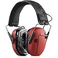 Savior Equipment Apollo Electronic Earmuffs for Shooting w/Gel Ear Pads, 24dB NRR, Noise Cancelling Ear Protection Headset