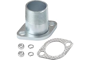 EZYPAK 1" Threaded Exha-ust Flange Compatible With Predator 301 340 390 22hp 670 Generator Buggy, Also Fits Ho-nda GX270, GX340, GX390