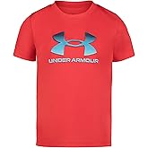 Under Armour Boys Short Sleeve Shirt, Crewneck, Lightweight and Breathable