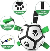 HETOO Interactive Dog Football Ball Toy 5 Inch Water Floating PU Ball view 4