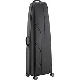 Samsonite Tour Deluxe Golf Hard Case Golf Travel Bag, Lightweight &amp; Durable ABS Shell, 360 Degree Multi-Directional Wheels