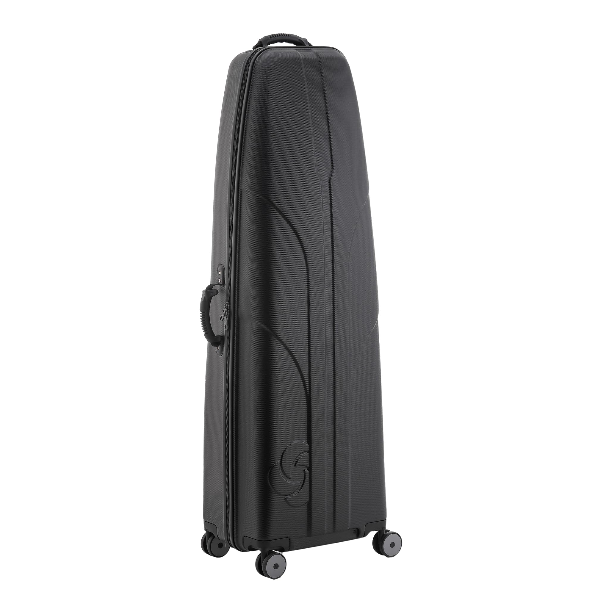 Photo 1 of (used/damaged) Samsonite Golf 6850 Hard Case Golf Travel Bag, Lightweight & Durable ABS Shell, Multi-Directional Wheels