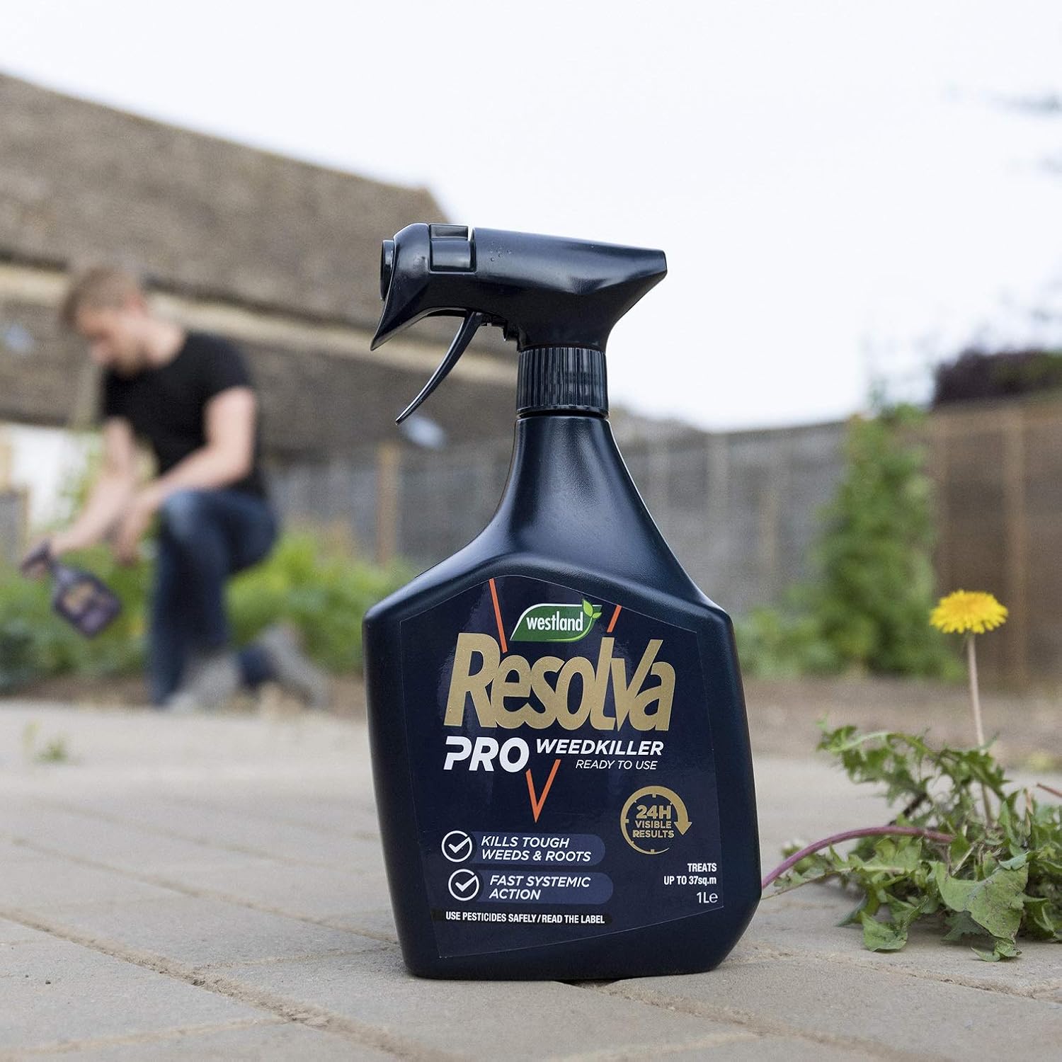 Resolva 20300383 Pro Ready To Use Weed Killer, 3 Litre, Transparent - Image 4