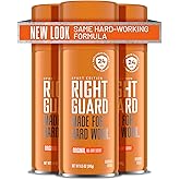Right Guard Sport Original Scent Deodorant Spray - Aluminum Free Protection Spray Deodorant For Men, Blocks Sweat, 24-Hour Odor Protection, Anti-Stain, & Long-Lasting, 8.5 oz (3 Pack)