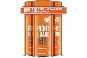 Right Guard Sport Original Scent Deodorant Spray - Aluminum Free Protection Spray Deodorant For Men, Blocks Sweat, 24-Hour Odor Protection, Anti-Stain, & Long-Lasting, 8.5 oz (3 Pack)
