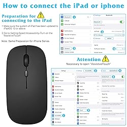 UrbanX 2.4GHz & Bluetooth Mouse, Rechargeable