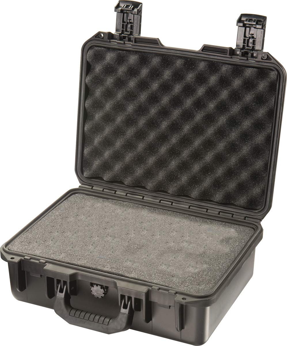 PELI Storm IM2200 Shockproof Hard Case for DSLR Camera, Lens and Accessories, 22L Capacity, Made in US, With Customisable Foam Inlay, Black