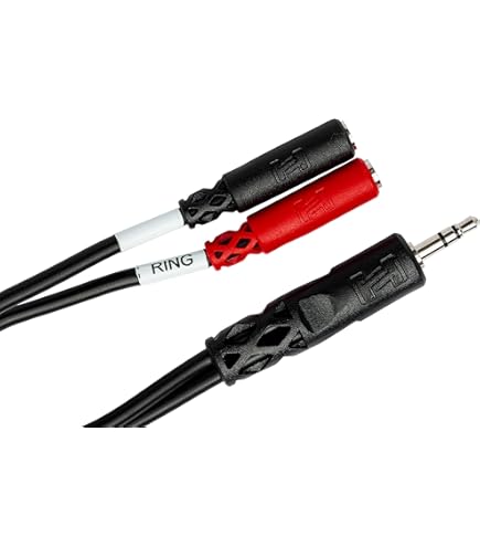 Hosa YPR-102 Cable De Ruptura Estéreo TRS De 1/4" A Doble RCAF HOSA HOSA | Bodega Aurrera En Línea