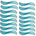 Gemfan 16Pcs 40mm 2-Blade Prop 8CW 8CCW 1.5mm Hole Drone Propellers Compatible with 1102 Brushless Motor for RC FPV Racing Freestyle Tinywhoop Drones Mobula7 Replacement
