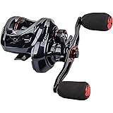 Calamus X2 Baitcasting Reel, 6.7oz Compact Design Fishing Reel, Micro-Adjustable Magnetic Brakes, 5+1 Double-Shielded Stainle
