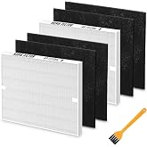 AP-1512HH Air Purifier Replacement Filter Set for Coway Airmega AP-1512HH and Airmega 200M air Purifier, 2 HEPA and 4 Carbon Filters
