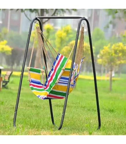 Amazon Swing Chair Stand Only Curved Hanging Hammock C-Stand W