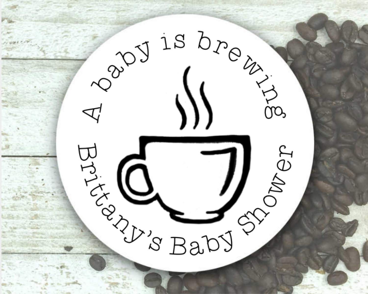 coffee baby shower favors