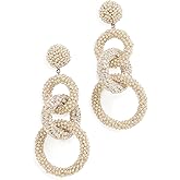 Deepa Gurnani Women's Deepa by Deepa Gurnani Sienna Earrings, Silver, One Size