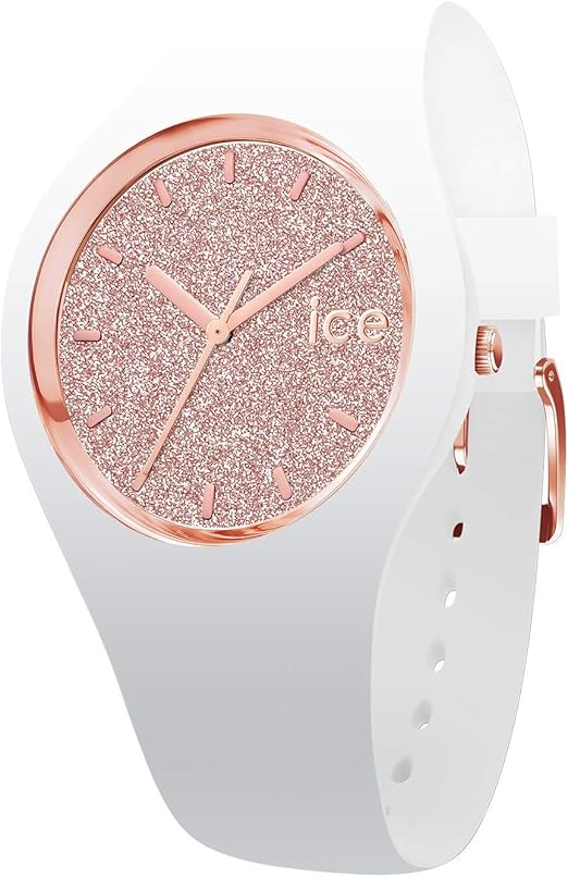 Amazon Com Ice Watch Women S Plastica Quartz Watch With Rubber Strap Grey Model Ice Gt Wrg S S 15 Watches