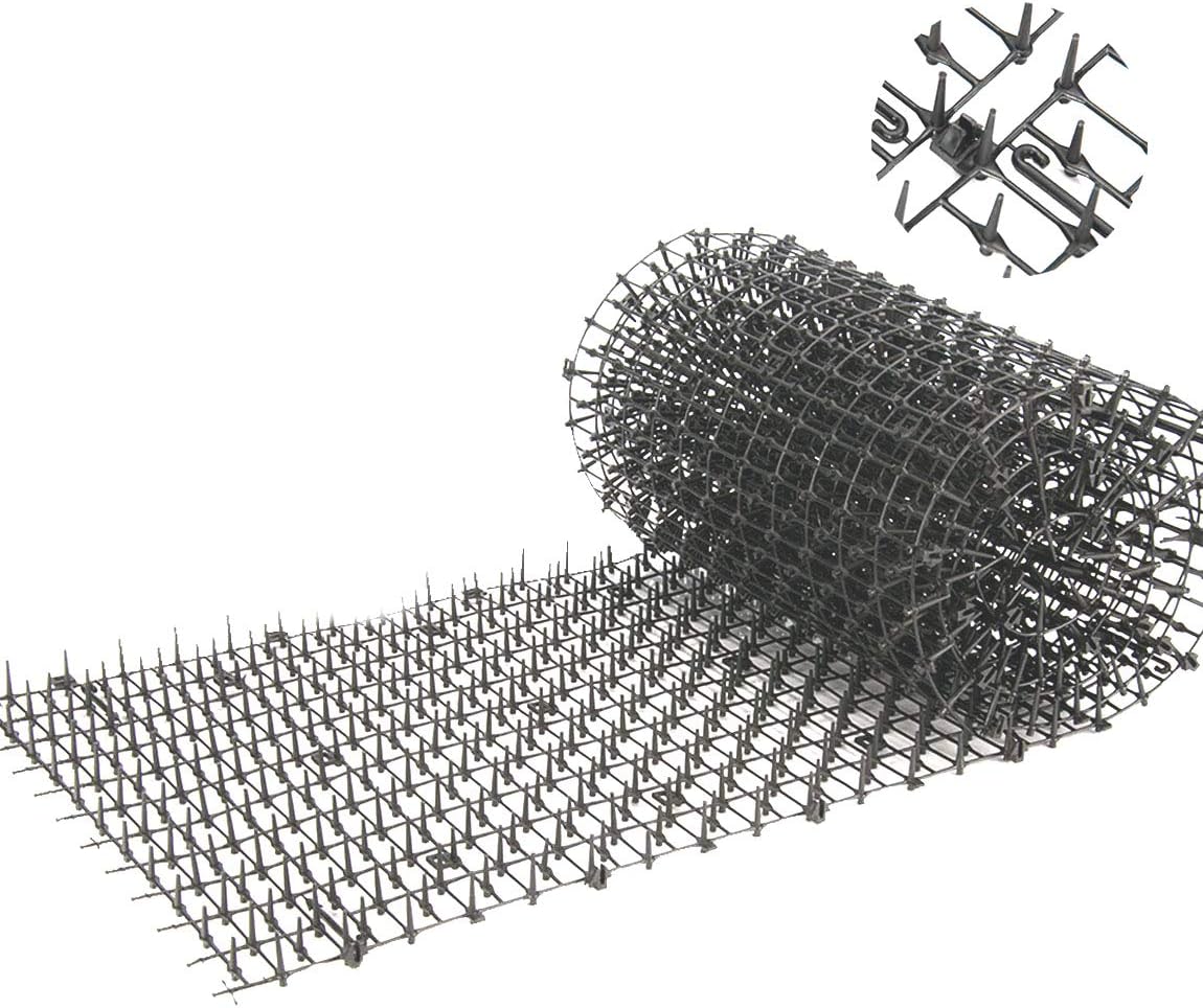 Cat Scat Mat with Spikes Cat Deterrent Outdoor Mat Bird Spike for