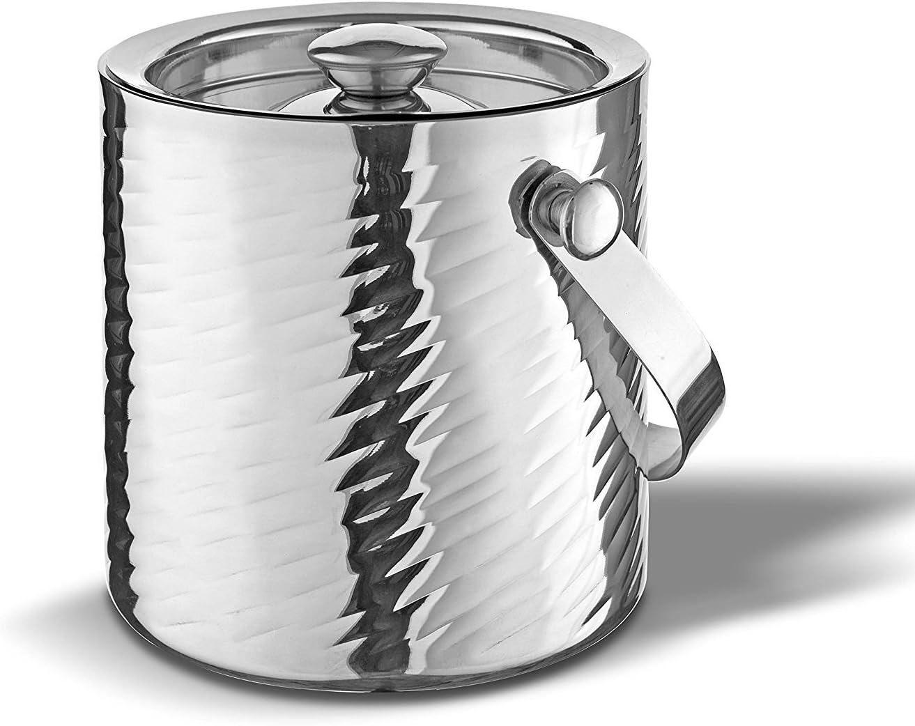 KAPALINI " RAIN " ICE BUCKET STAINLESS STEEL - DOUBLE WALLED