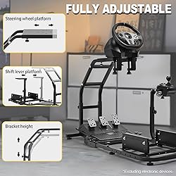 Marada Racing Sim Cockpit Stand Stable Frame Adapt