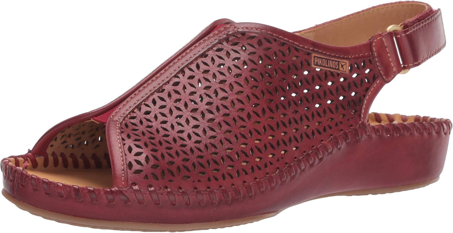 pikolinos red sandals