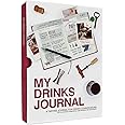 Suck UK Wine Journal Cocktail Book & Cocktail Recipe Book Drinks Recipe Book Wine Gifts & Bourbon Gifts For Men Mixology Book & Bartender Book Wine Accessories Gifts For Wine Lovers