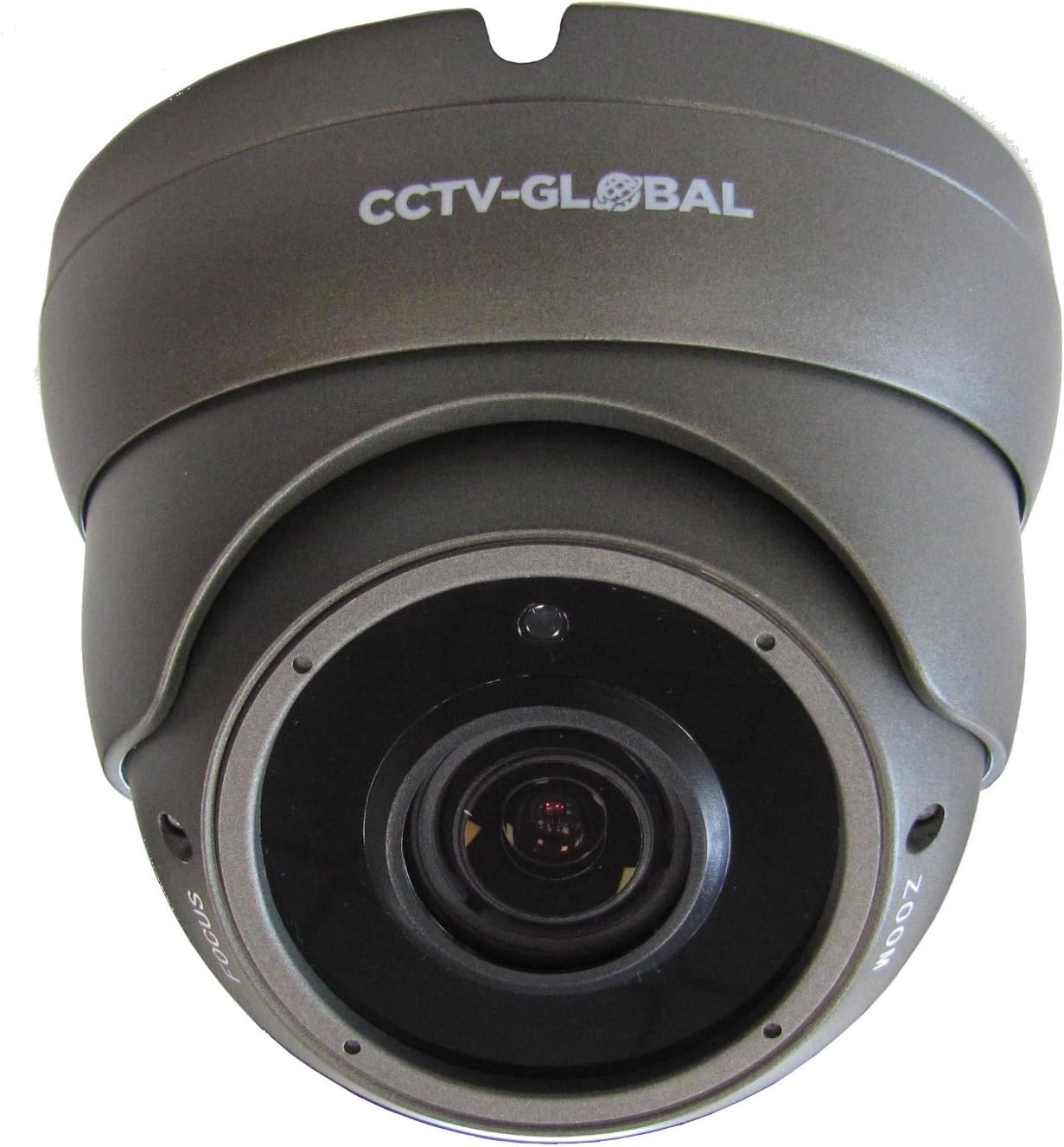 1080P GREY HD TVI AHD CVI ANALOGUE CCTV DOME CAMERA 2.8-12mm ZOOM LENS 30m IR