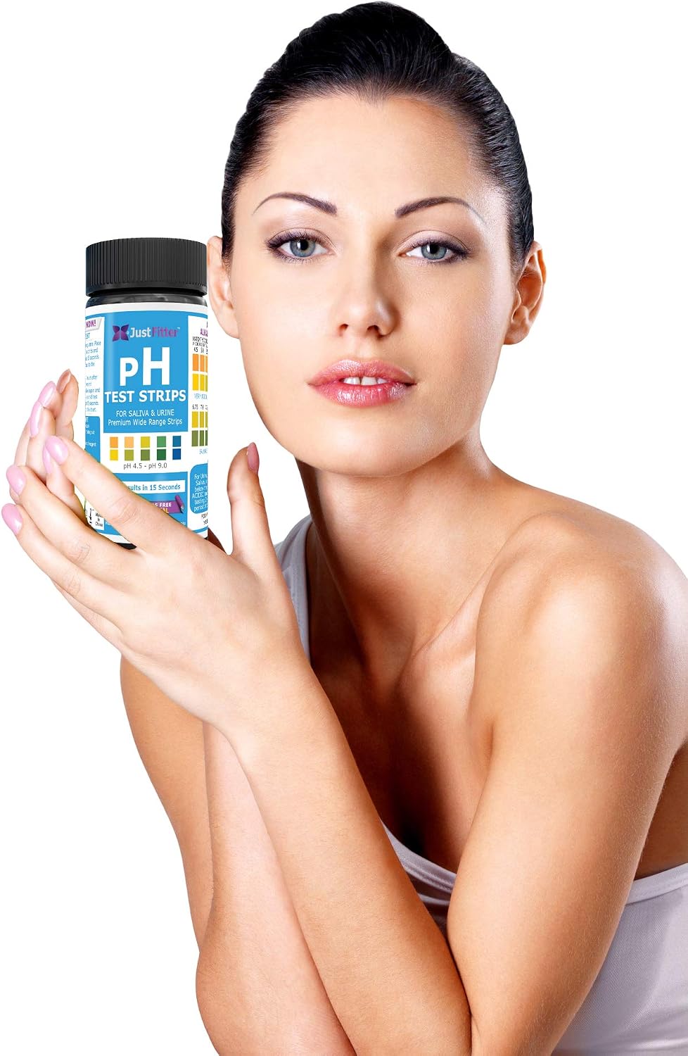 pH Test Strips for Testing Alkaline and Acid Levels in The Body. Track & Monitor Your pH Level Using Saliva and Urine. Get Highly Accurate Results in Seconds. 125 Strips per Bottle (100 + 25 Free) - Image 4