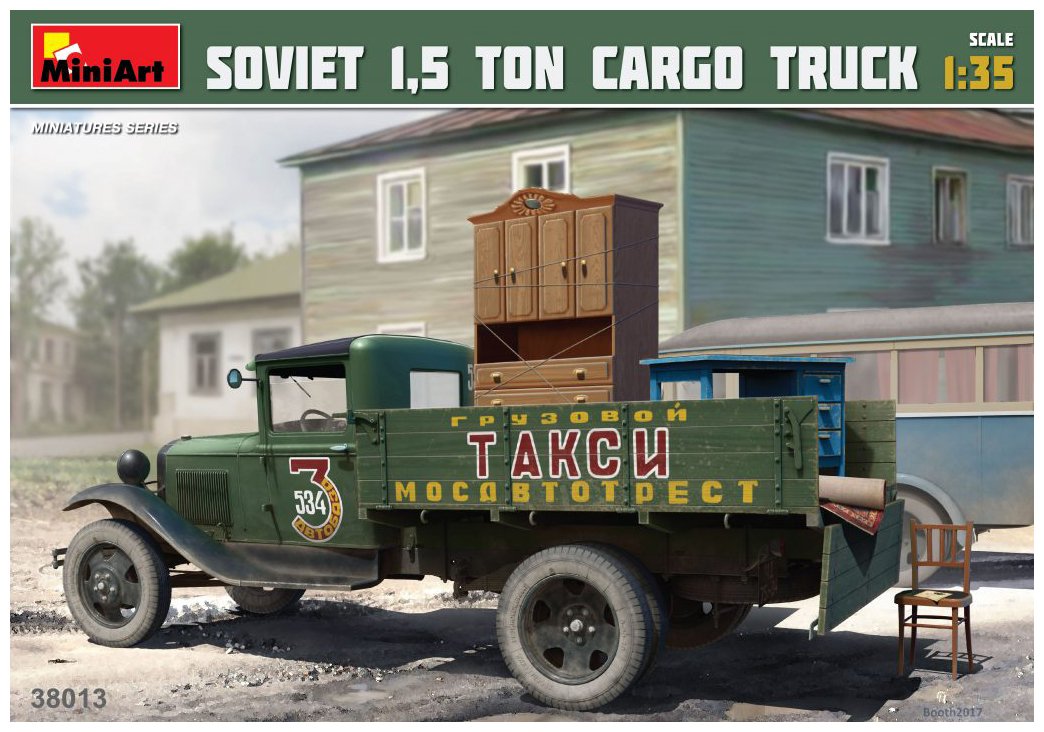Miniart 1:35 - Soviet 1.5ton Cargo Truck